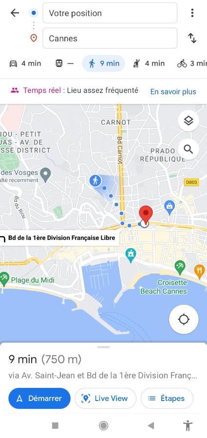 Cannes : Spacious Apartment Екстер'єр фото